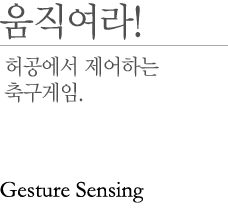!  ϴ ౸. - Gesture Sensing