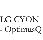 LG CYON - OptimusQ