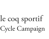  le coq sportif Cycle Campaign 